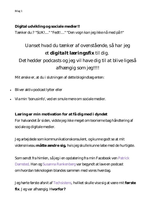 sociale medier opgave sociale medier opgave
